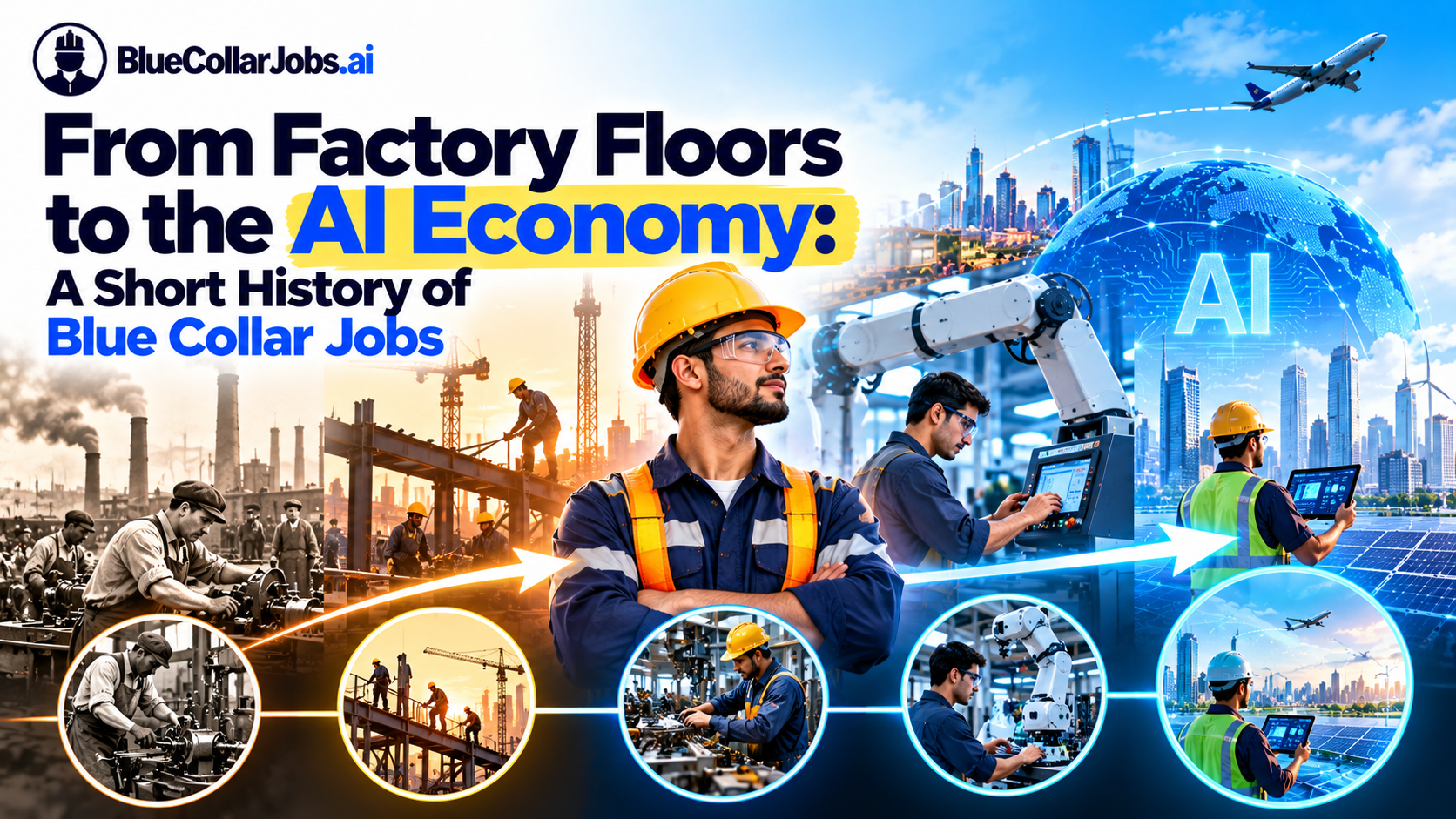 history of blue collar jobs